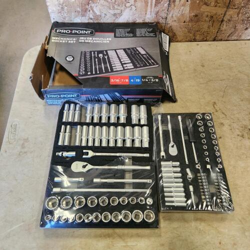 1/4" & 3/8" Machanics socket set
