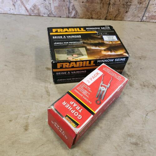 Minnow & gopher traps