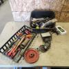 Yard light, various tools, etc.