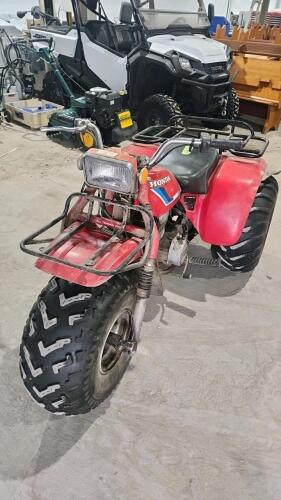 Honda ATC 200 running 3wheeler