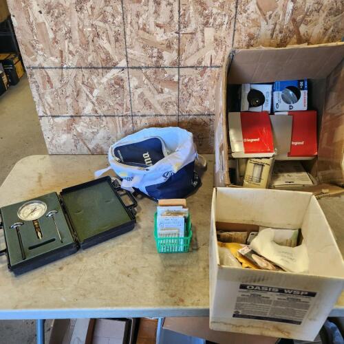 Various electrical items & vegetable seeds