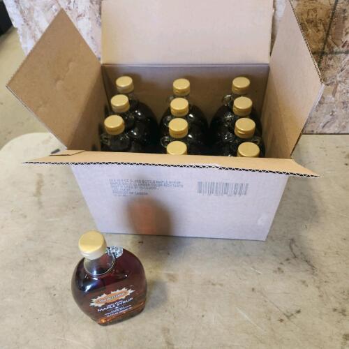 12 500ml jugs maple syrup
