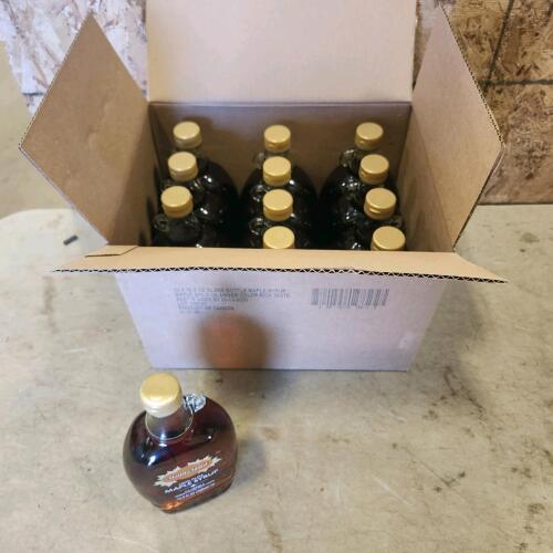 12 500ml jugs maple syrup