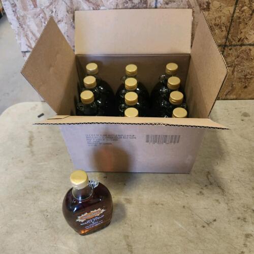 12 500ml jugs maple syrup