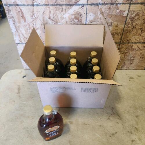 12 500ml jugs maple syrup