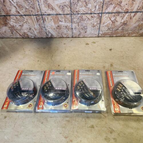 4x4M Monster video RCA cable