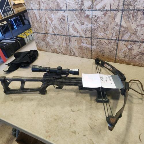 Crossbow needs string & scope