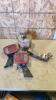2" hitch w 2 5/16" ball, trailer lights, oil tin