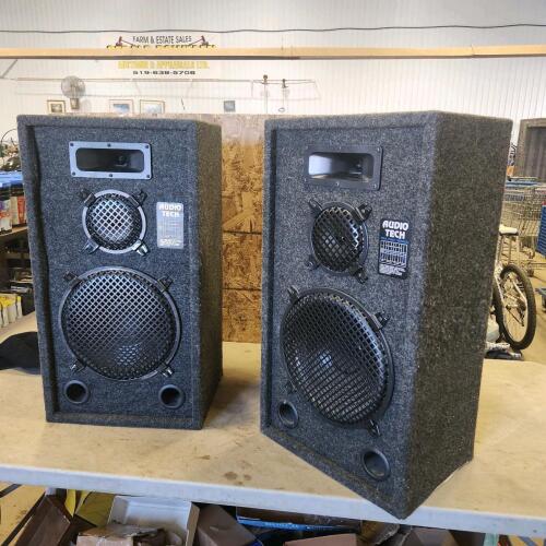 2 30"x16" Speakers
