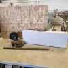 8" Castor wheels, stake, folding table