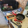 Tub & various tools