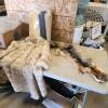 Hudson bay blanket, fur, small womens mink fur coat