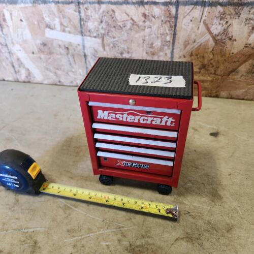 Mastercraft salesman sample toolbox w contents