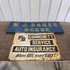 36"x29" Metal sign