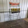 3' H standing oil tin rack