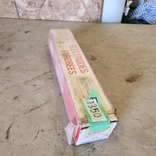 Full box of 7018 welding rods