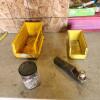 2" Hitch, u bolts, plastic bins