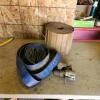 1.5" Collapsible hose, 10" conveyor belts