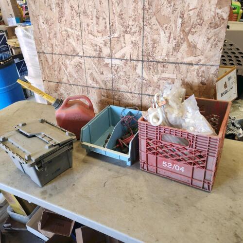 8" Stand up pigtail insulators, gas can, etc.