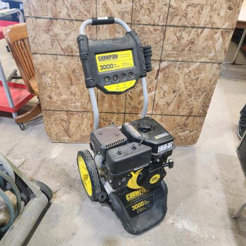 3000 PSI gas pressure washer runs no hose