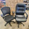Cloth & leather office chairs