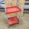 Metal cart 20"L 16"W 32"H