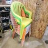 8 Plastic chairs