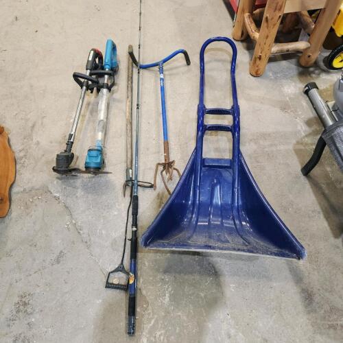 Fishing pole, gardening tool, etc.