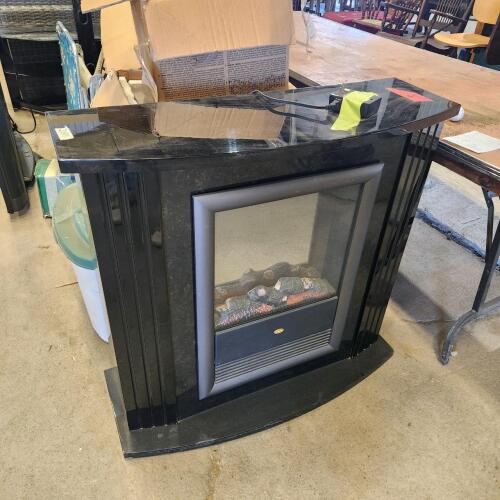 Fireplace 37"W 13"D 34"H