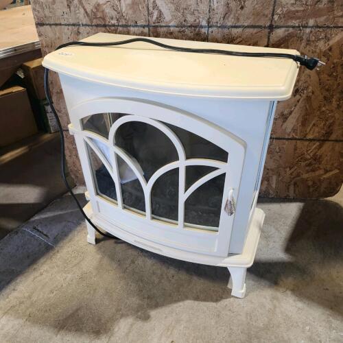 Electric fireplace 25"W 12"D 29"H