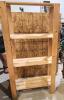 Woode shelf 32"W 12"D 64"H