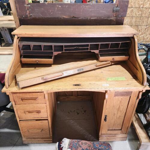 Antique dest assembly required 4'L 29"W 45"H