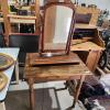 Table 34"W 23"D 30"H & mirror