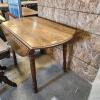 42" Oak drop leaf table