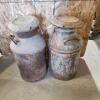 2 Milk cans