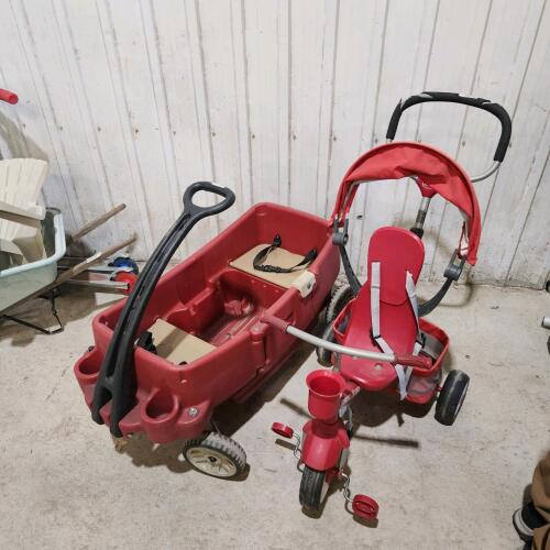 Kids wagon & trike