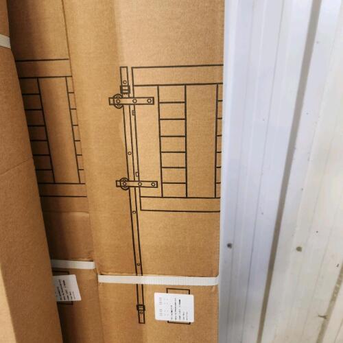 2-12' 2-12' House barn door hardware kits