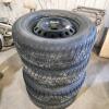 4 225/65R17 Wheels, 30% thread