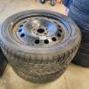 2 Einter wheels 215/50R17, 60% thread