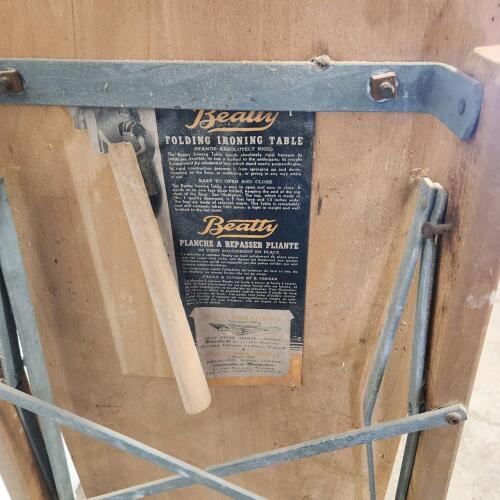 Wooden Beaty ironing board