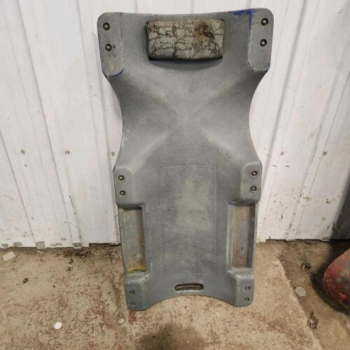 Heavy plastic creeper