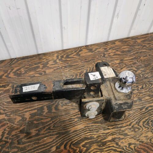 Solid adj 2" hitch
