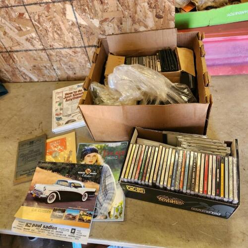 Various cds, etc.