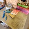 Deep fryer baskets, 9"x11"sandpaper sheets, etc.