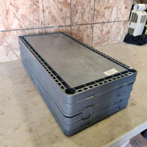 4 Tier plastic shelf
