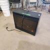23"x21" Electric fireplace