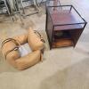 Pet bed & litter box holder