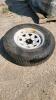 15" Trailer wheel new tire