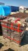 44"x 38"x 44" Steel crate of 14" seasoned firewood
