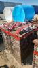 44"x 38"x 44" Steel crate of 14" seasoned firewood